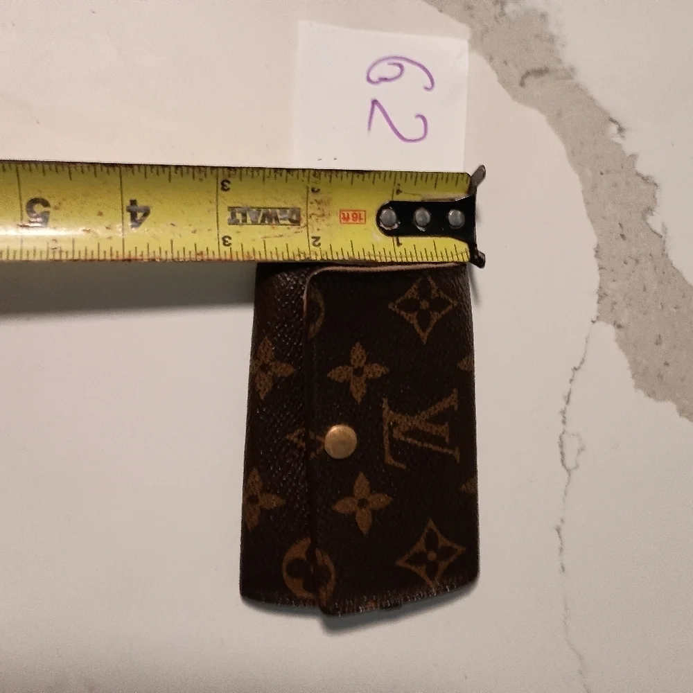 LOUIS VUITTON Monogram  6 Key Rings Holder Hooks